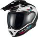 Nexx X.Rally Raid Carbon casque d'enduro - Taille M - Blanc/Rose/Bleu