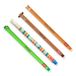 Legami - Set van 4 uitwisbare gelpennen, thema dino, teddybeer, corgi, lama, bal aan de uiteinden voor het verwijderen van inkt, zwart, blauw, groen, rood, warmtegevoelig, puntdiameter 0,7 mm