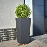 Maison Exclusive Jardinière, anthracite, 35x35x75 cm, acier