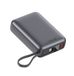 Swissten Powerbank – 20.000 mAh – Câble USB-C intégré – Argent