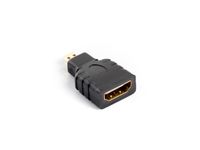 Lanberg AD-0015-BK HDMI naar Micro HDMI Adapter Zwart
