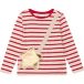 s.Oliver T-shirt de Noël avec petite poche et sequins réversibles fille