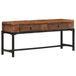 Meuble TV 110x30x46 cm bois recyclé massif