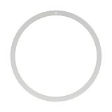 Cooee Design Wreath krans, roestvrij staal, 40 cm