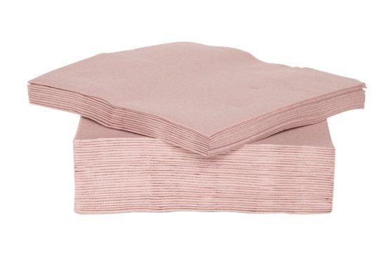 Cosy&Trendy for professionals Servet - 38 cm - Papier - Bruin - set-40