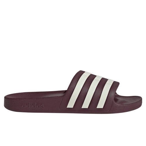 adidas Sportswear Adilette badslippers - donkerbruin/ecru