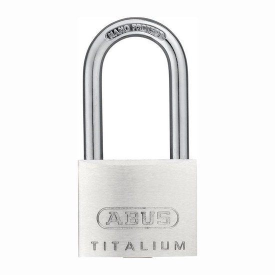 ABUS cilinder hangslot 64TI/40HB40 gelijksluitend 79 mm