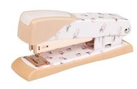 Idena 10421 - nietmachine roségoud voor standaard nietgrootte 24/6, perforatie tot 20 vellen, 1 stuk