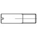 TOOLCRAFT TO-5394633 Goujon M8 100 pièce(s)