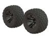 Horizon DBOOTS 'Fortress' Tire Set Glued (Red) (2pcs)