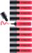 edding 345 highlighter - rood - 10 markeerstiften