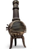 Gardebruk Tuinhaard Chimenea – Gietijzeren 28 kg – Zwart
