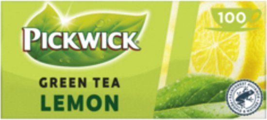 Pickwick Groene Thee Lemon - 100 zakjes