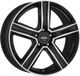 DEZENT jante aluminium 18 pouces, sombre, 18"x8", 5x130 entraxe, ET40, alésage 66.6mm, couleur noire