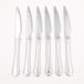 Couteau à steak en acier inoxydable Luanda, lot de 6