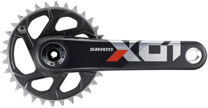 SRAM X01 Eagle SuperBoost+ DUB Crankset - 12 Speed - 32T - Grey
