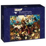 Bluebird Puzzle legpuzzel Pieter Bruegel the Elder - The Fall of the Rebel Angels, 1562 - 1000 pièces.
