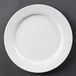 6X Olympia Whiteware 6X Porseleinen serveerborden met brede rand, 280 mm