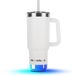 HidrateSpark PRO 2 Tumbler - Slimme waterfles - 887ml - Led Verlichting - Wit