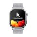 Knauermann PRO 4 ECG Gezondheidshorloge met telefoonfunctie - Smartwatch in zilver