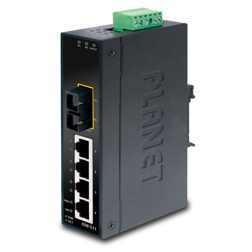 Planet ISW-511 - Netwerk switch - Zwart