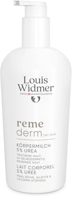 Louis Widmer Remederm Lichaamsmelk 5 % Ureum Parfumvrij 400ml