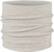 BUFF Nekwarmer Merino Heavyweight Unisex Licht grijs