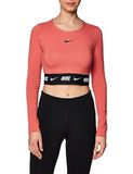 NIKE Nsw Crop Tape Ls Top dames T-Shirt