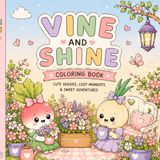 Vine and Shine Coloring book: Volume 2