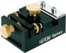 Herdim 466375 Universele wervelsnijder voor viool en altviool, kegel 1/15-1/100 en Ø 6-12 mm verstelbaar