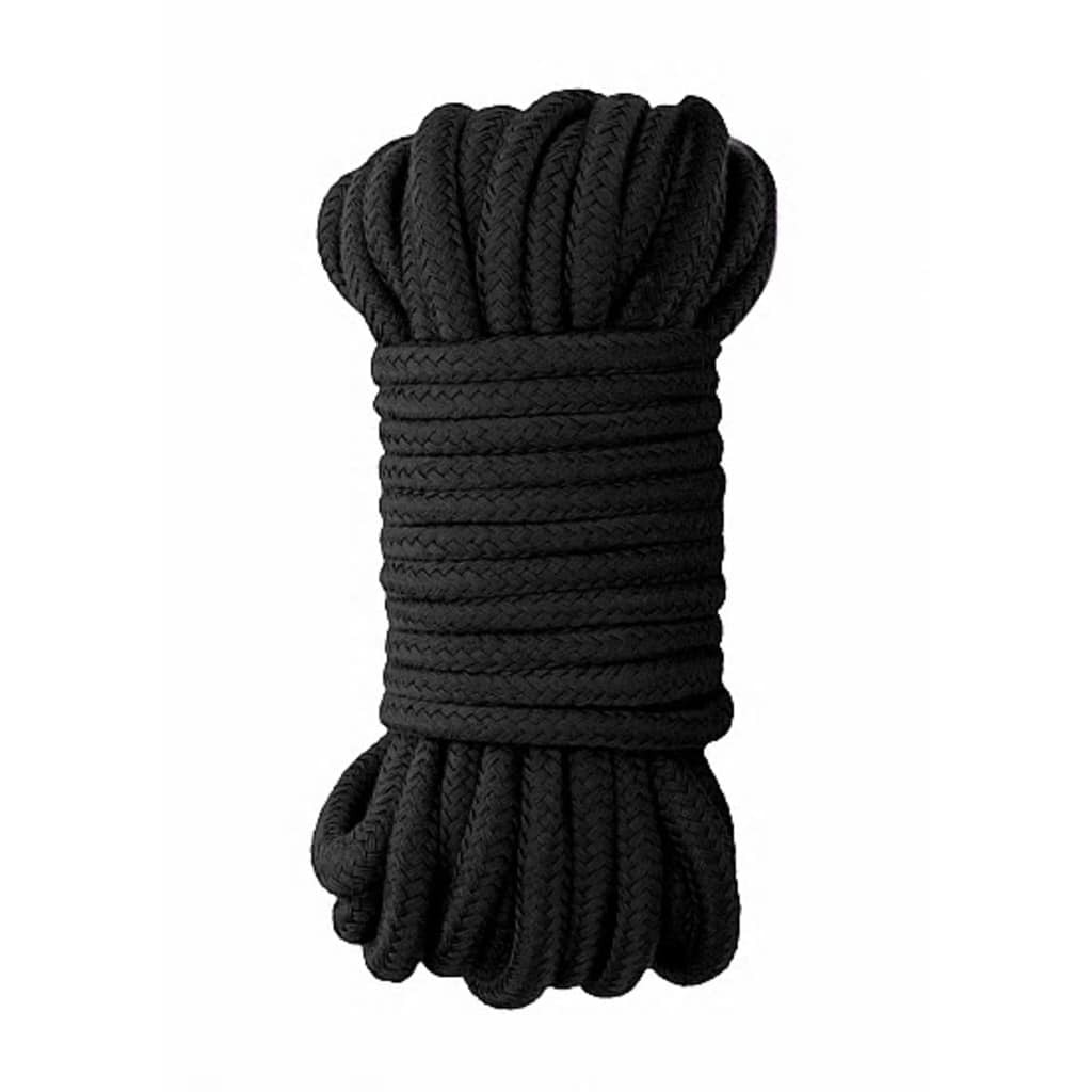 Shots - Ouch! Ouch Japanese Rope 10 Meter - Black