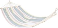 Bo-Camp Pastel Hangmat Auvillar Met Spreidstok Katoen Multi 320x120cm 120kg