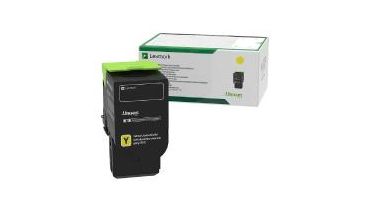 Lexmark 78C20Y0 Yellow Toner Cartridge - Original - 1400 Pages