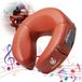 Master Massage MusicMaster Gezichtskussen, neushoorn, hoofdkussen met geheugenschuim en hifi-luidspreker, bluetooth, AUX voor massagestoel, massagebank, kaneel