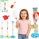 Tooky Toy set de nettoyage en bois pour enfants 6 pièces