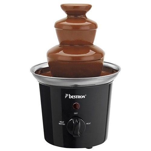 Bestron ACF300 Chocoladefontein - Zwart - 60W - 300g