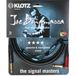 Klotz Joe Bonamassa Câble de guitare - 3 mètre - Droit/Angulaire