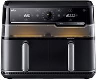Braun TD 5053I BK Dubbel 10 l Vrijstaand 2850 W Heteluchtfriteuse Zwart
