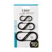 Nite Ize S-Biner staal Gr. 2,3,4, zwart dubbele haak, S