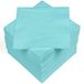 HEKU 100 effen servetten, 3-laags, 33 x 33 cm, lichtblauw