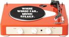 Gadhouse Brad Retro MK ll Platenspeler Mandarijn