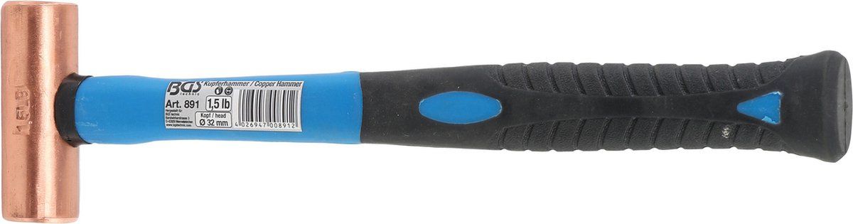 BGS Koperen hamer 680 gram (1.5 lb) - 4026947008912