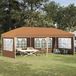 Maison Exclusive - Tente de réception pop-up, 574 x 289 x 245 cm, beige