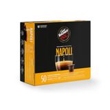Caffè Vergnano 1882 Èspresso - Composteerbare koffiecapsules, compatibel met Nespresso, Napoli - Pack van 50 capsules