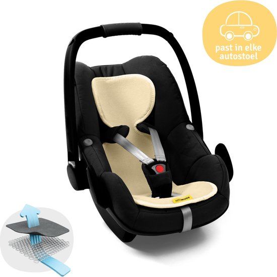 AeroMoov Air Layer Autostoel Inleg Groep 0+ Vanilla - Polyester
