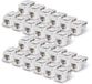 StarTech Cat6 Keystone Jack 24 Stuks, UTP, 90 Graden 110 Punch Down, Wit
