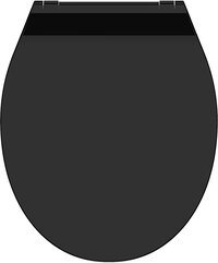 Schütte Duroplast wc-bril zwart