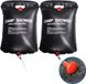 TRIXES Zonne Douche Set 40L - Draagbaar PVC Kampeer Douche