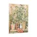 Paperblanks 2026 Cezanne's Terracotta Pots and Flowers Midi 18-month Horizontal Hardcover Flexi Dayplanner 2025-2026 (Elastic Band Closure)
