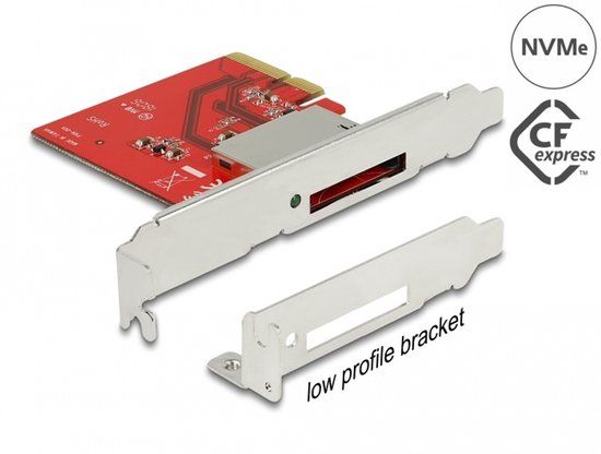 Delock PCI Express Card to 1 x external CFexpress / XQD slot